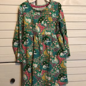 Mini Boden Spring cat/bunny dress
